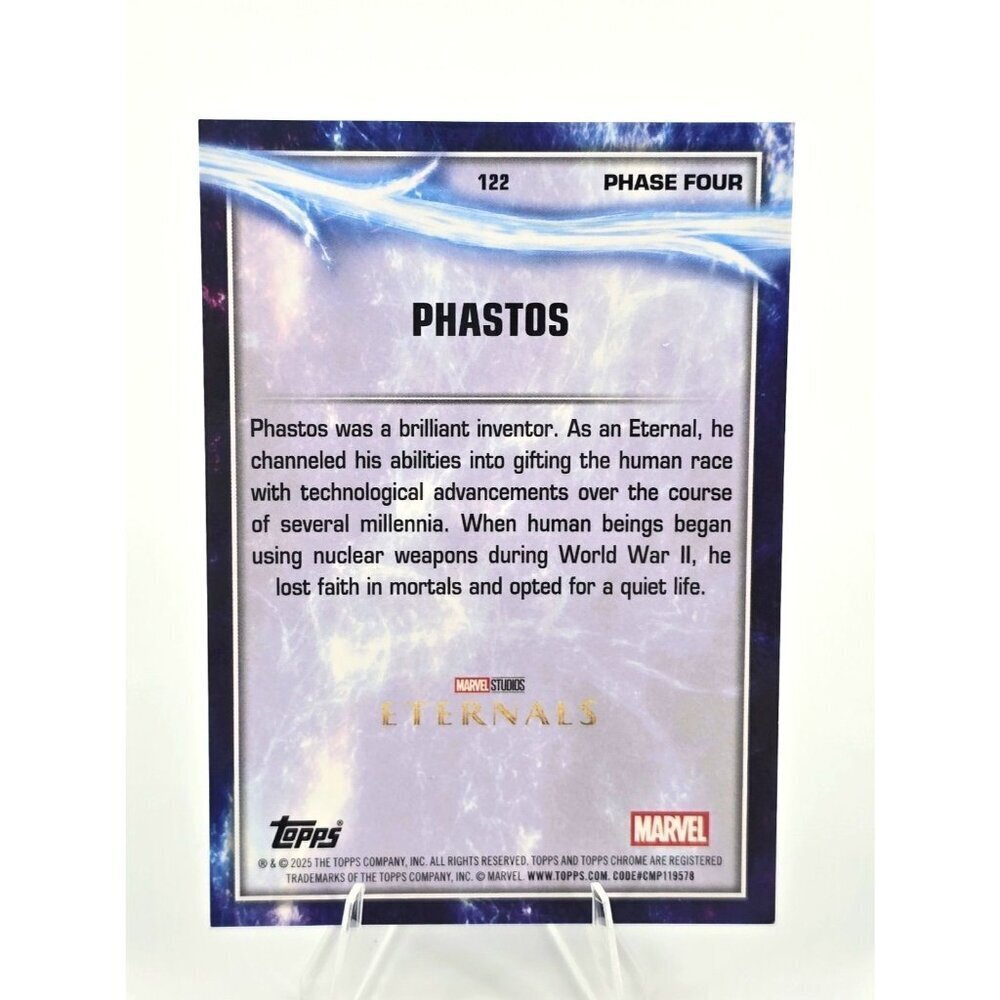 2025 Topps Chrome Marvel Studios Eternals Card Lot Phastos Sprite Kingo - Picture 5 of 12